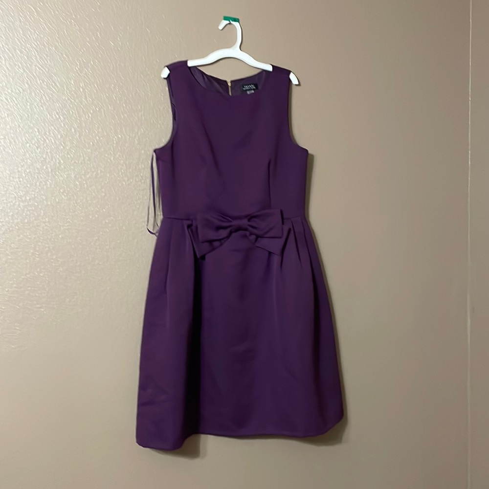 Dark purple Tahari dress